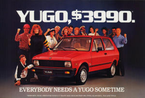 Yugo Advertisement