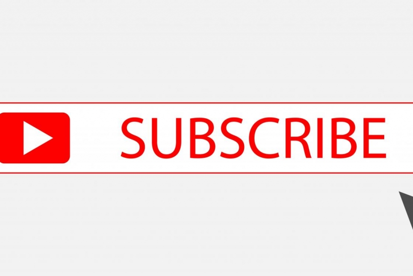 what businesses should know about youtube - red play button with subscribe