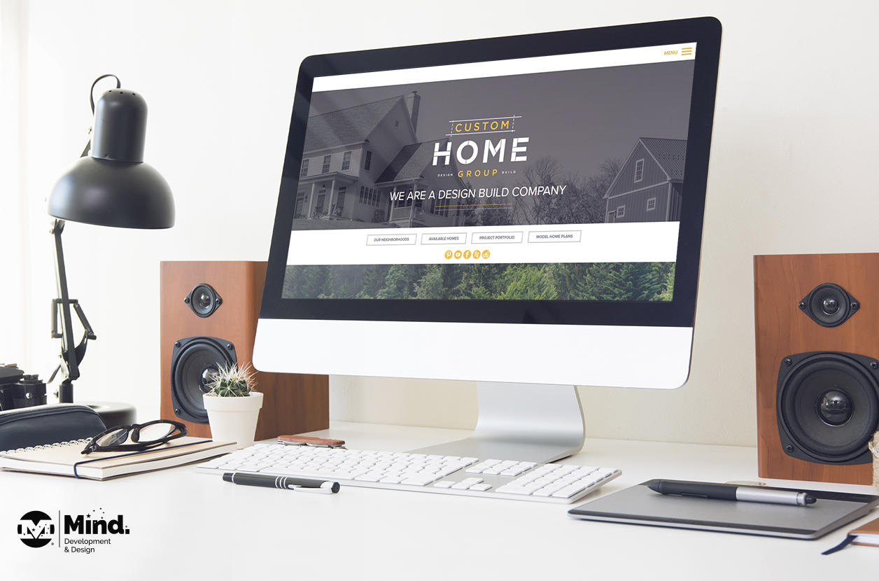 Custom Home Group Website Redesign